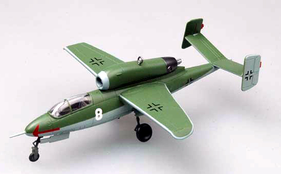 36348  авиация  He 162 1/JG1 Германия май 1945 (1:72)