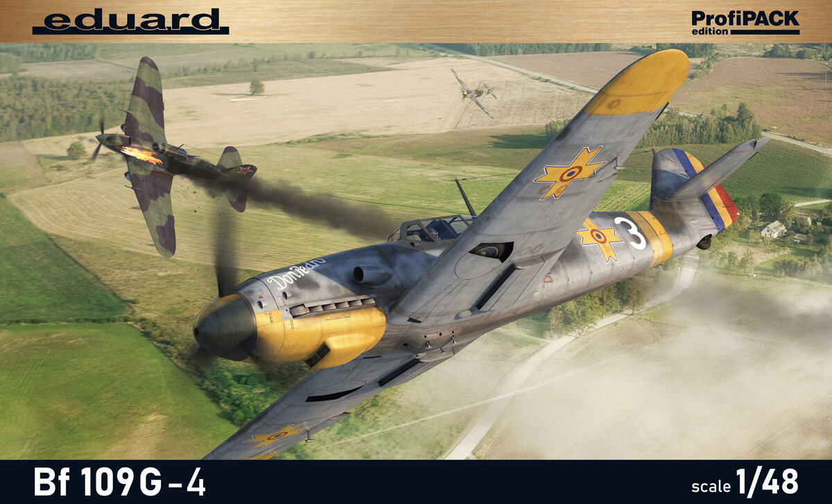 82117  авиация  Bf 109G-4 ProfiPack  (1:48)