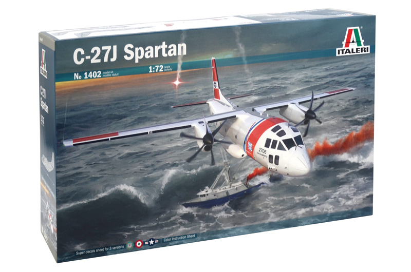 1402  авиация  C-27J SPARTAN  (1:72)