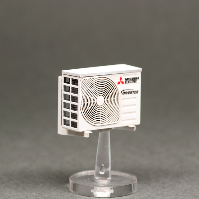 S-012  фототравление  Кондиционер, внешний блок, размер M  (1:35)