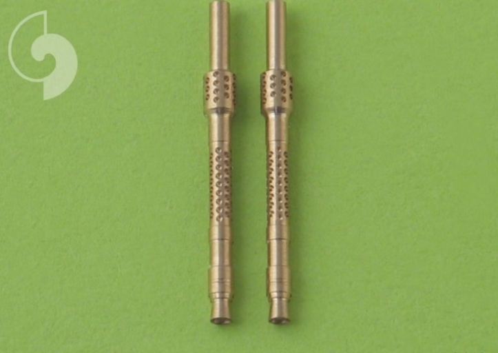 AM-48-014  металлические стволы  German aircraft machine gun MG 131 barrels  (1:48)