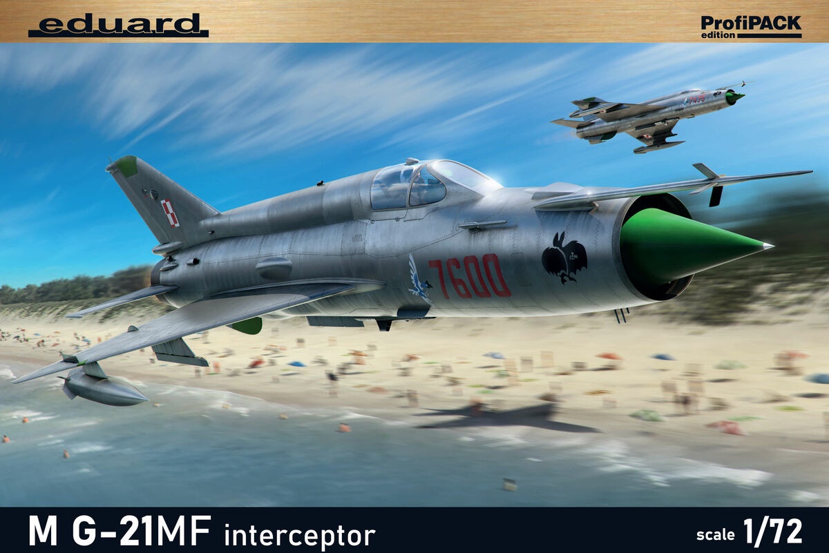 70141  авиация  M&G-21MF Interceptor ProfiPack  (1:72)