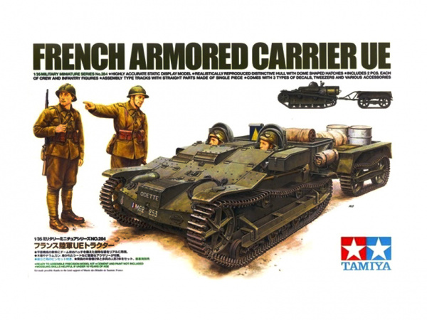35284  техника и вооружение  French armored carrier UE (1:35)