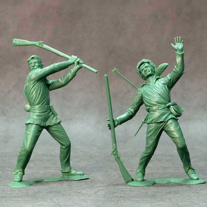 80002  фигуры  Американские скауты №2 (2 шт.)  (150 мм)