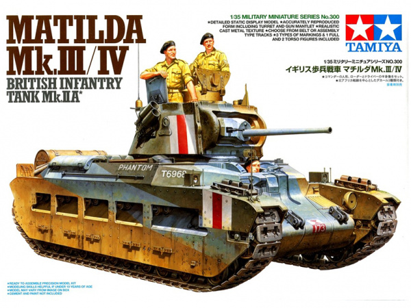35300  техника и вооружение  Matilda Mk.III/IV (1:35)