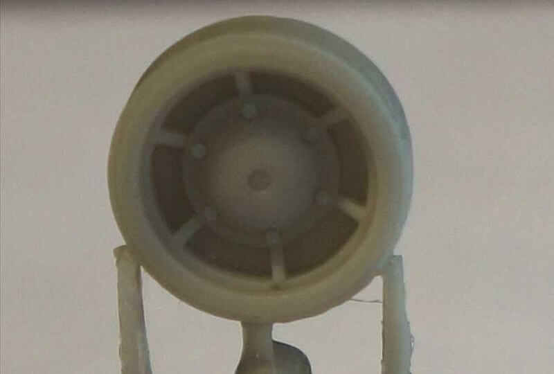 ZA35266  дополнения из смолы  Набор обрезиненных поддерживающих катков танков КВ  (1:35)