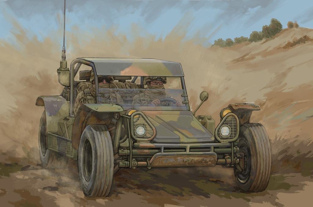 82406  техника и вооружение  Delta Force FAV  (1:35)