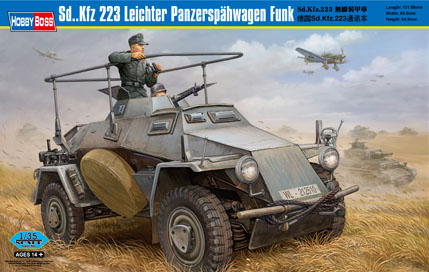 82443  техника и вооружение  Sd.Kfz. 223 Leichter Panzerspahwagen Funk  (1:35)