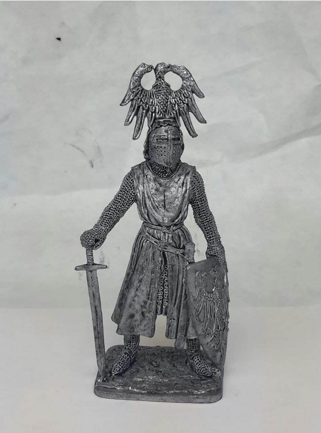 314 M  миниатюра  Рыцарь-крестоносец, 13 век