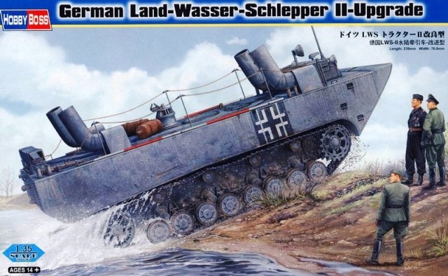 82462  техника и вооружение  German Land-Wasser-Schlepper II- Upgrade  (1:35)