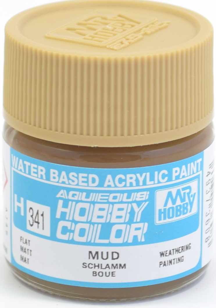 H341  краска 10мл  MUD