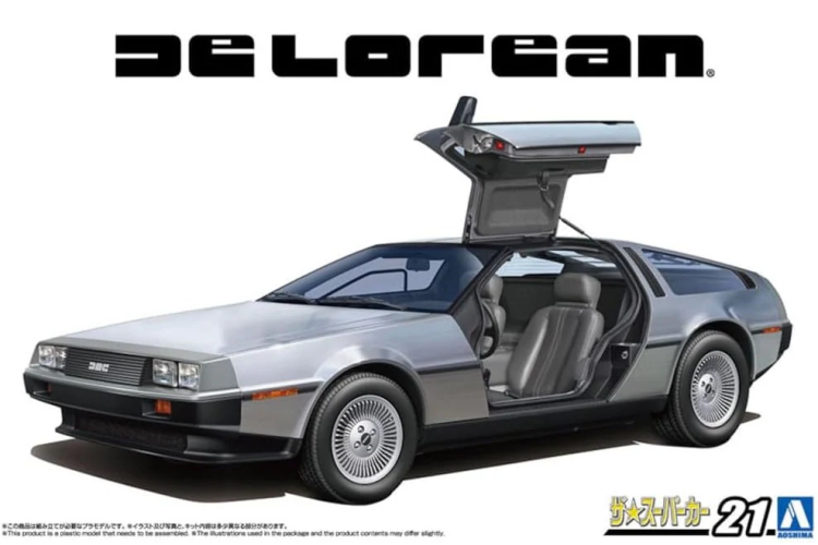 06435  автомобили и мотоциклы  DeLorean DMC-12  (1:24)