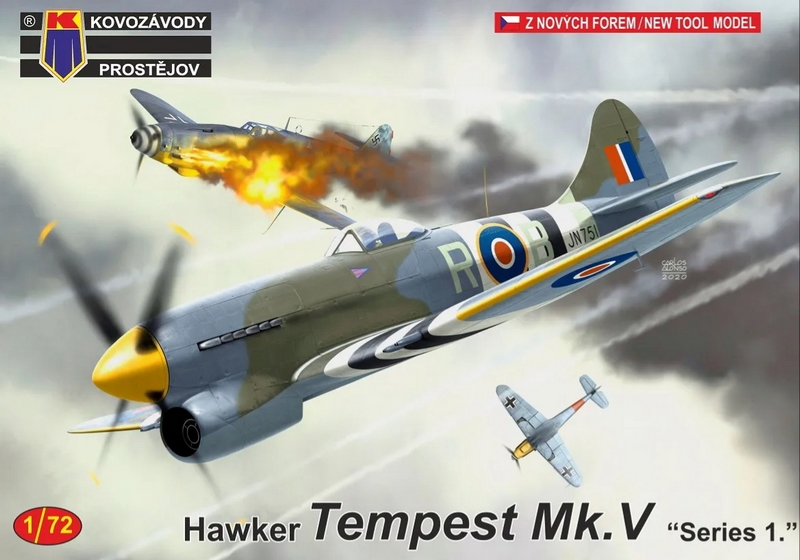 KPM0221  авиация  Tempest Mk. V "Series 1."  (1:72)