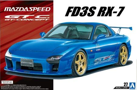 05358  автомобили и мотоциклы  MAZDASPEED FD3S RX-7 A-SPEC GT-C '99  (1:24)