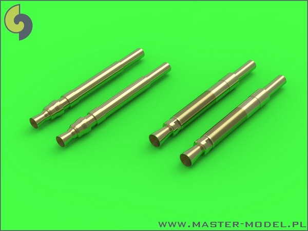 AM-32-060  металлические стволы  наконечники MG 17, стволы MG FF для BF 109 E&T (1:32)