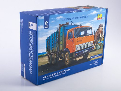 1596AVD  автомобили и мотоциклы  Мусоровоз КО-415А (53213)  (1:43)