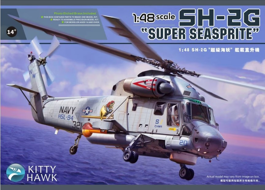KH80126  авиация  SH-2G Super Seasprite  (1:48)