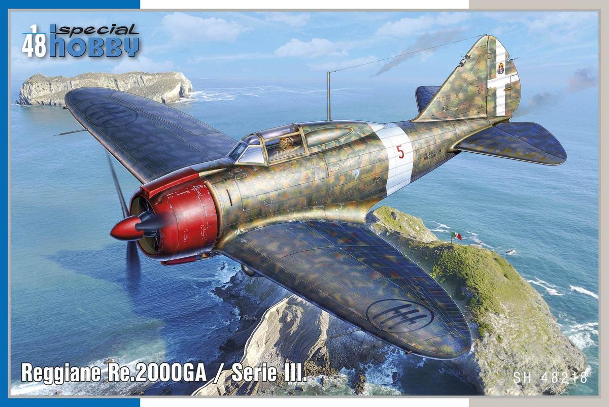 SH48205  авиация  Reggiane Re.2000GA Serie-III  (1:48)