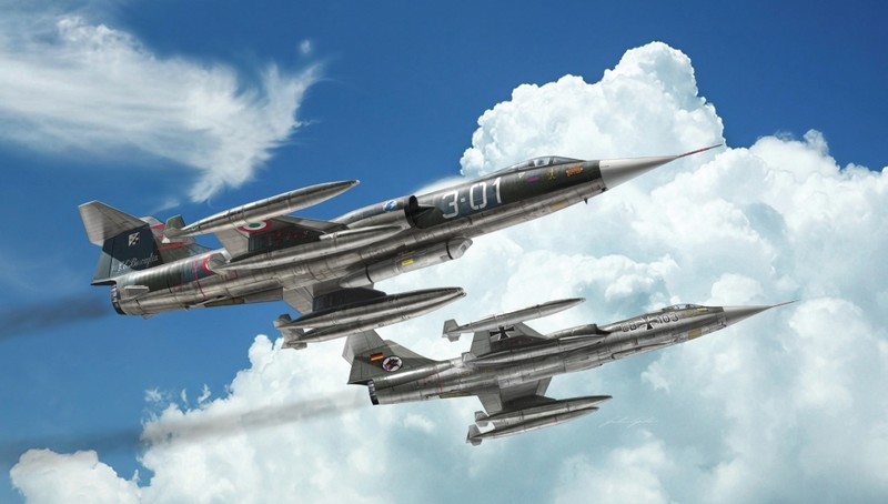 2514  авиация  F-104G/S  STARFIGHTER (1:32)