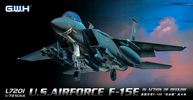L7201  авиация  F-15E "In action of OEF&OIF"  (1:72)