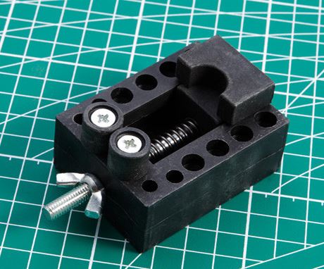 0076  ручной инструмент  Мини-тиски для фигурных деталей