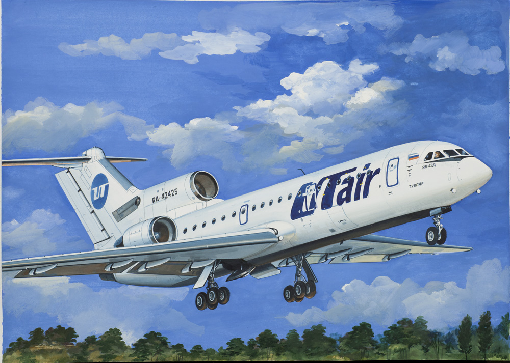 14499  авиация  Я-42 Utair/МЧС (1:144)