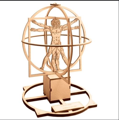 00509  фигуры  Vitruvian Man