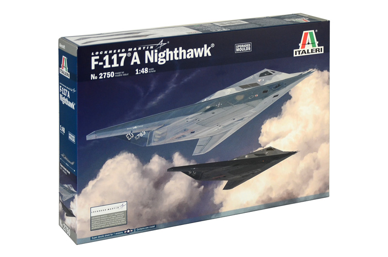 2750  авиация  F-117 A NIGHTHAWK  (1:48)