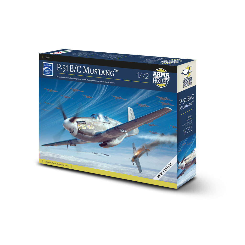 70067  авиация  P-51 B/C Mustang™  (1:72)