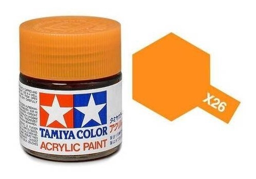 81526  лак-краска прозрачная  Акрил Х-26 Прозрачная  Оранжевая