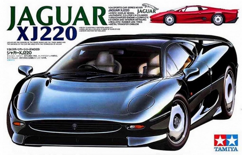 24129  автомобили и мотоциклы  JAGUAR XJ220 (1:24)
