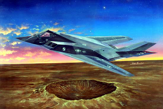 03219  авиация  F-117 Найтхок (1:32)