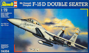 04354  авиация  F-15D DOUBLE SEATER  (1:72)