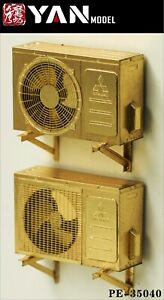 PE-35040  фототравление  Split Air Conditioners (Style 1) 4 Sets  (1:35)
