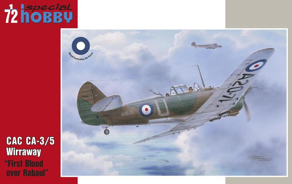 SH72331  авиация  CAC CA-3/5 Wirraway "First blood over Rabaul"  (1:72)