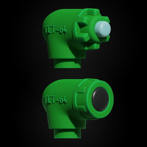 MM35116  дополнения из смолы  Габаритные огни ГСТ-64 3 вида  (1:35)