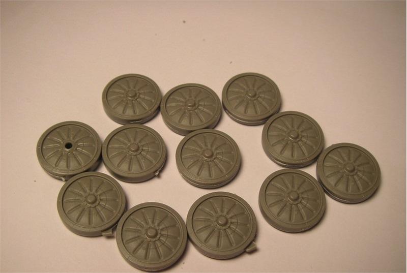 MC235006  дополнения из смолы  Катки для ЗСУ-23 Шилка/CAM-6 Куб  (1:35)