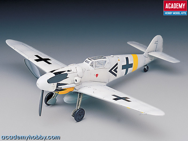 12454  авиация  Messerschmitt Bf-109G-14  (1:72)