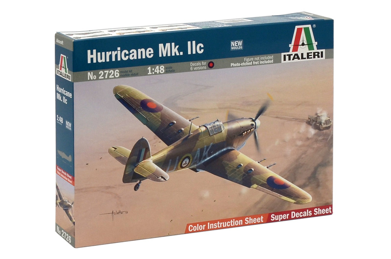 2726  авиация  HURRICANE Mk.II c (1:48)