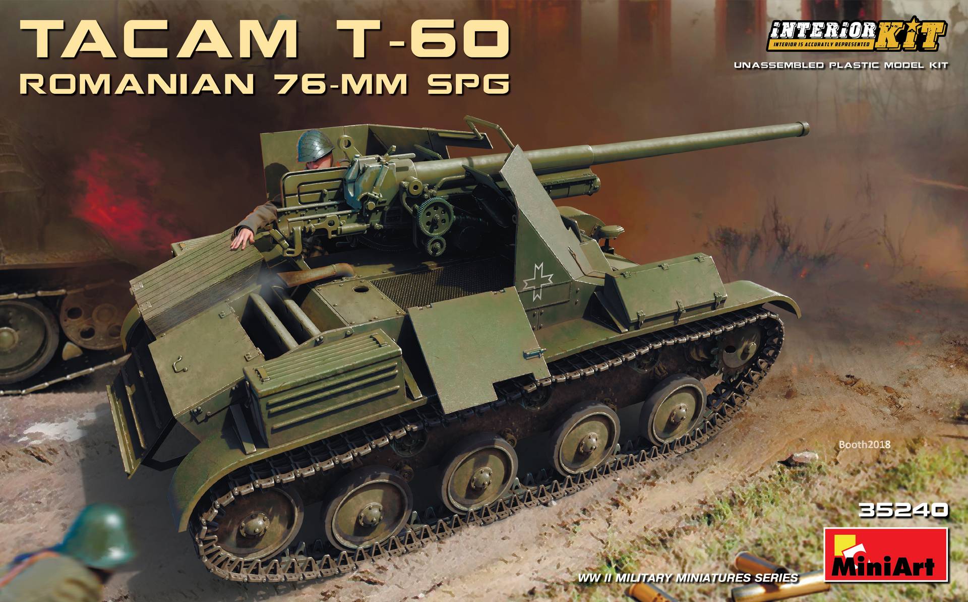 35240  техника и вооружение  TACAM T-60  (1:35)