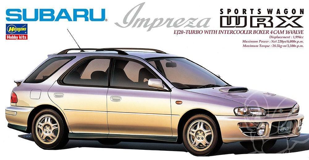 24115  автомобили и мотоциклы  Subaru Impreza WRX Sports Wagon Type Car  (1:24)