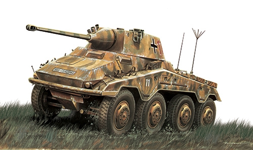 6601  техника и вооружение  Sd.Kfz. 234/2 Puma (1:48)