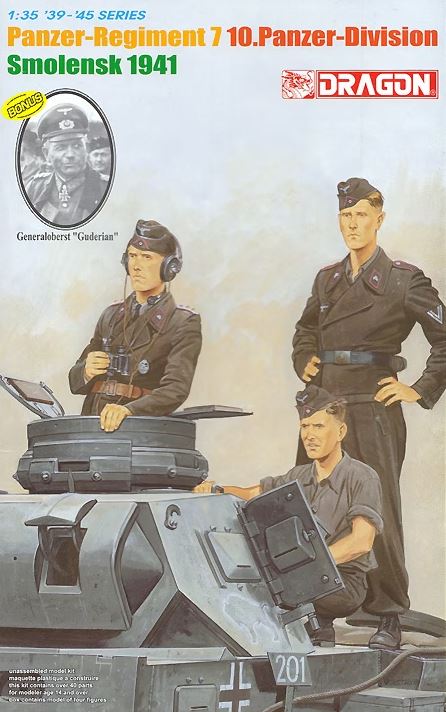 6655  фигуры  Smolensk 1941 (w/ Heinz Guderian)  (1:35)