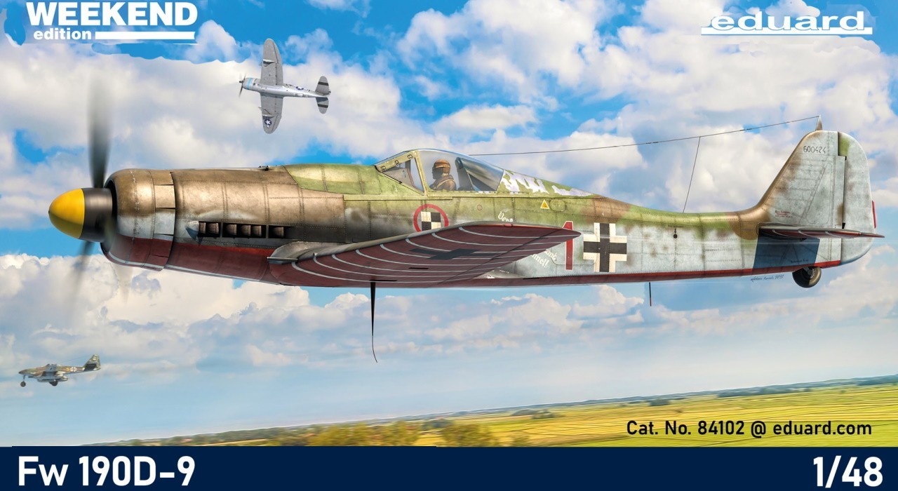 84102  авиация  Fw 190D-9 Weekend Edition  (1:48)