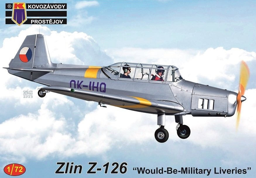 KPM0409  авиация  Zlin Z-126 'Would-Be-Military Liveries'   (1:72)