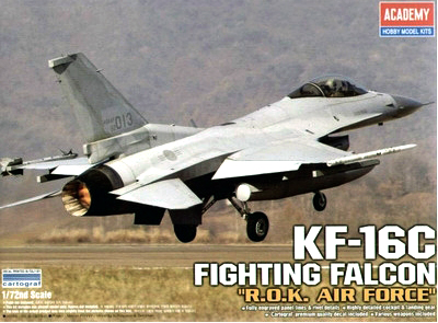 12418  авиация  KG-16 C "Файтинг Фолкон" (1:72)