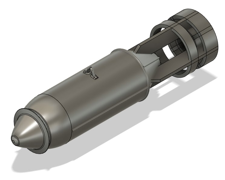 MM72313  дополнения из смолы  Бомбы ФАБ-250М46 (4шт)  (1:72)