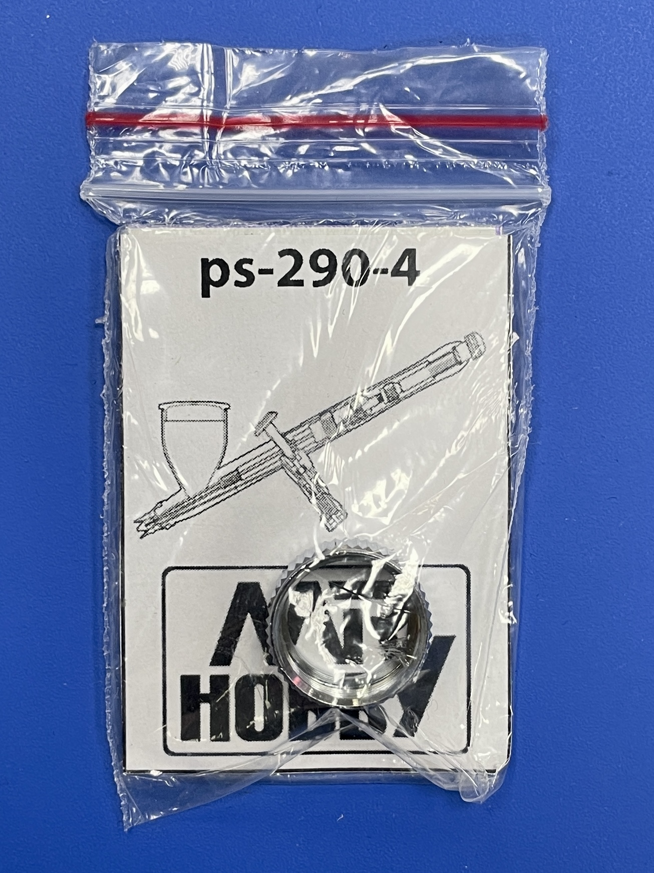 PS-290-4  аэрография Гайка фиксации воздушного сопла для аэрографа Procon Boy PS-290