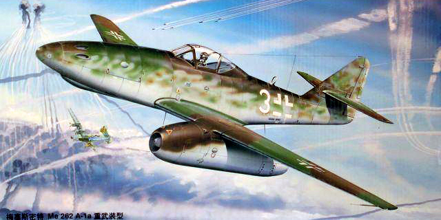 02260  авиация  Messerschmitt Me 262 A-1a Heavy Armament  (1:32)