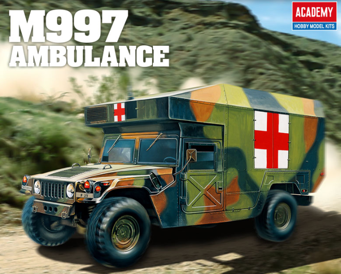 13243  техника и вооружение  M997 MAXI AMBULANCE  (1:35)